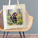 Search for sausage dog tote bags Breed