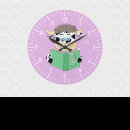 Search for cartoon clocks Pink