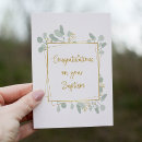 Search for baptism congratulations cards Eucalyptus