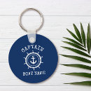 Search for ship captain key rings Navy blue