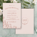 Search for wedding reception invitations Boho