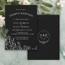 Search for white flower wedding invitations Bohemian