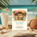 Search for tropical engagement party invitations Palm trees
