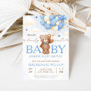 Search for boho teddy bear baby shower invitations Balloon