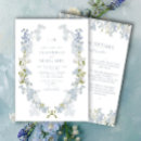 Search for blue floral wreath invitations Flowers