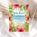 Search for island baby shower invitations Modern elegant
