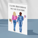 Search for to my sister birthday cards Watercolor