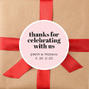 Search for white rose thank you stickers Elegant