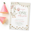 Search for goose birthday invitations Watercolor