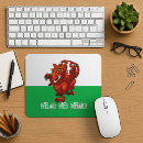 Search for welsh dragon mouse mats Wales