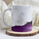 Search for purple and silver mugs Elegant
