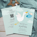 Search for bundles baby shower invitations Stork