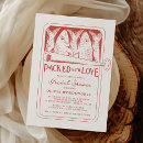 Search for nautical bridal shower invitations Red