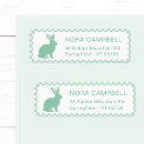Search for pet rabbit return address labels Cute