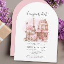 Search for french baby shower invitations Parisian cafe