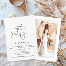 Search for boho elopement reception invitations Elegant