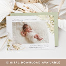 Search for vintage birth announcement cards Horizontal photo