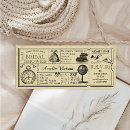 Search for old fashioned ticket Illustration
