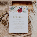 Search for white flowers confirmation invitations For her