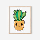 Search for cute cactus art Succulent