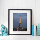Search for eiffel tower posters France