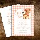 Search for rodeo baby shower invitations Rustic