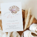 Search for ocean baby girl shower invitations Watercolor