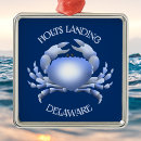 Search for blue crab christmas tree decorations Nautical