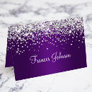 Search for purple place cards Calligraphy