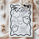 Search for spooky baby shower invitations Little boo