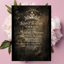 Search for damask sweet 16 invitations Gothic