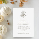 Search for pinecone wedding invitations Autumn