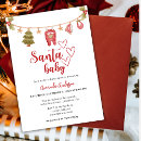 Search for santa claus baby shower invitations December