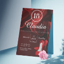 Search for royal blue 18th birthday invitations Elegant birthday party