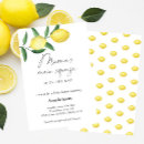 Search for lemon baby shower invitations Mamas main squeeze