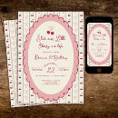 Search for cherry birthday invitations Preppy
