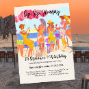 Search for beach birthday invitations Celebration