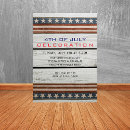 Search for independence day invitations Patriotic