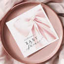 Search for pink bow napkins Whimsical