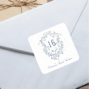 Search for sweet 16 birthday invitations stickers For her