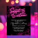 Search for hot pink sweet 16 invitations Calligraphy handwritten font