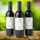 Search for glass wine labels Heart