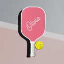 Search for pink pickleball paddles Monogrammed