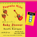 Search for mexican fiesta baby shower invitations Yellow
