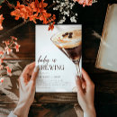Search for a is brewing baby shower invitations Brown