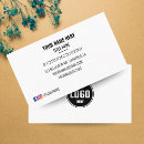 Search for circle business cards Contemporary
