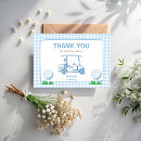 Search for 1st birthday thank you cards Gingham