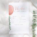 Search for eucalyptus baby shower games Watercolor