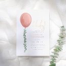 Search for ready to pop baby shower invitations Eucalyptus greenery