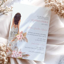 Search for rose quinceanera invitations Blush pink